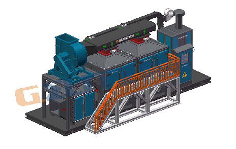 聚英---活性炭吸附+CO催化燃燒工程機